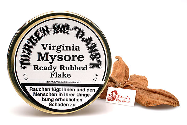 Torben Dansk Virginia Mysore Flake Pipe tobacco 50g Tin Torben Dansk Virginia Mysore Flake Pipe tobacco 50g Tin